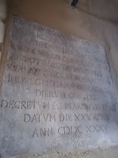 Lapide - Parrocchiale di San Colombano a Biandrate