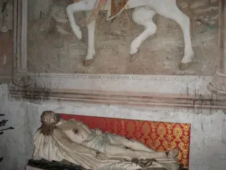 San Nazario e Santi - Particolare - Abbazia di San Nazzaro o dei Santi Nazario e Celso a San Nazzaro Sesia