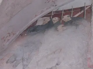 Chiostro - Ciclo vita San Benedetto - Abbazia di San Nazzaro o dei Santi Nazario e Celso a San Nazzaro Sesia