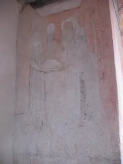 Chiostro - Ciclo vita San Benedetto - Abbazia di San Nazzaro o dei Santi Nazario e Celso a San Nazzaro Sesia