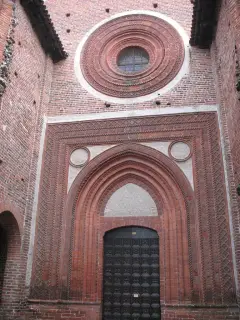 Portale - Abbazia di San Nazzaro o dei Santi Nazario e Celso a San Nazzaro Sesia