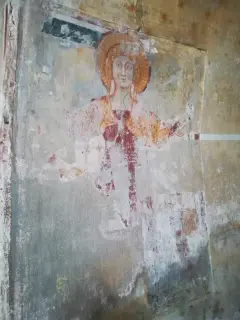 Affresco - Pieve di San Giovanni a Vespolate