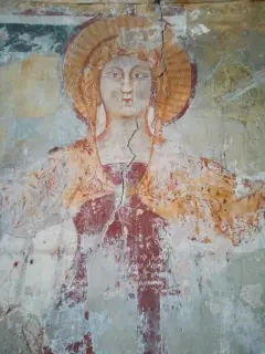 Affresco - Pieve di San Giovanni a Vespolate