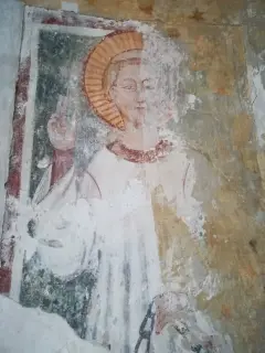 Affresco - Pieve di San Giovanni a Vespolate