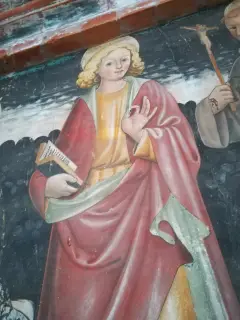 Affresco - Pieve di San Giovanni a Vespolate
