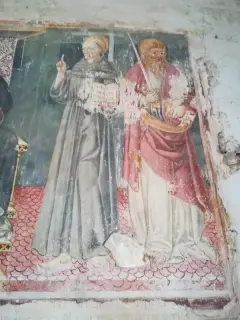 Affresco - Pieve di San Giovanni a Vespolate