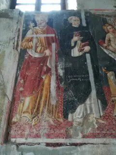 Affresco - Pieve di San Giovanni a Vespolate