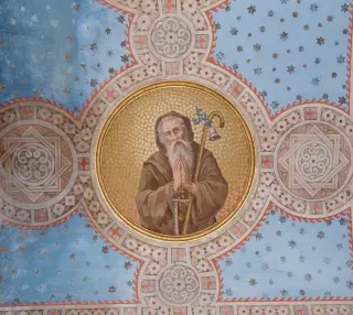 Affreschi novecenteschi della volta - Oratorio di San Girolamo a NovaraFrazione Vignale