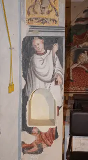 Affresco - Parrocchiale di Santa Maria ad Nives a Briona