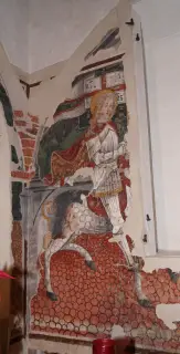 Affresco - Parrocchiale di Santa Maria ad Nives a Briona