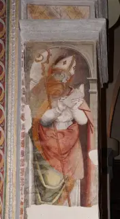 Affresco - Parrocchiale di Santa Maria ad Nives a Briona