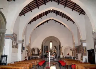 Interno - Parrocchiale di Santa Maria ad Nives a Briona