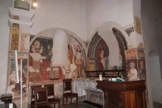 Affreschi - Parrocchiale di Santa Maria ad Nives a Briona