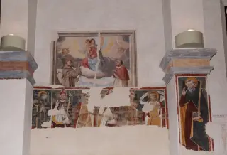 Affreschi - Parrocchiale di Santa Maria ad Nives a Briona