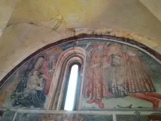 Affreschi - Chiesa Cimiteriale di Sant'Alessandro o San Pietro a Briona
