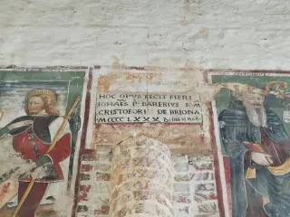 Affreschi - Chiesa Cimiteriale di Sant'Alessandro o San Pietro a Briona