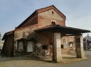 Facciata - Chiesa Cimiteriale di Sant'Alessandro o San Pietro a Briona