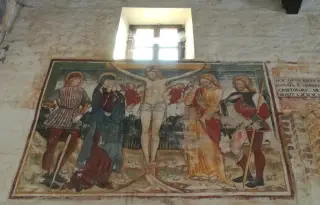 Affreschi - Chiesa Cimiteriale di Sant'Alessandro o San Pietro a Briona