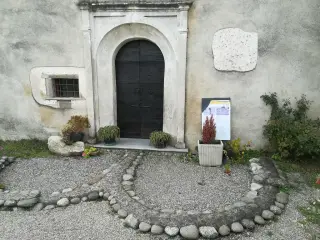 Facciata - Oratorio o Chiesa di San Martino di Breclema a Romagnano Sesia