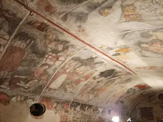 Affreschi - Cantina dei Santi a Romagnano Sesia
