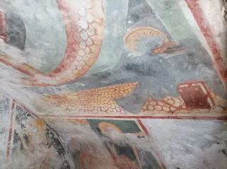 Affreschi - Cappella di San Rocco a Borgosesia