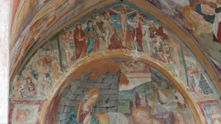 Affreschi - Cappella di Sant'Antonio Abate a GrignascoFrazione Ca' Negri