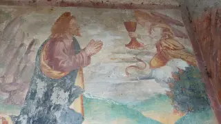 Affreschi - Cappella di Sant'Antonio Abate a GrignascoFrazione Ca' Negri