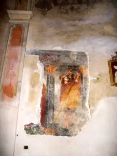 Parete Sud - San Cristoforo - Parrocchiale della Madonna del Rosario a Bernezzo