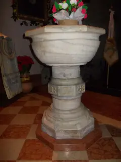 Battistero -  R T A - Parrocchiale della Madonna del Rosario a Bernezzo