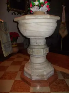 Battistero -  R T A - Parrocchiale della Madonna del Rosario a Bernezzo