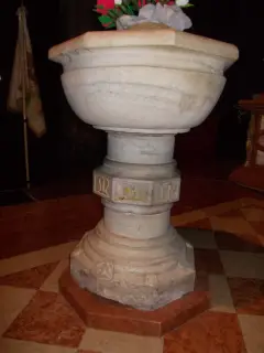 Battistero - M A R - Parrocchiale della Madonna del Rosario a Bernezzo