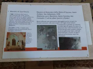 Pannello illustrativo - Chiesa di San Gottardo a Camino