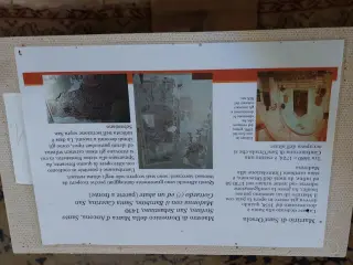 Pannello illustrativo - Chiesa di San Gottardo a Camino