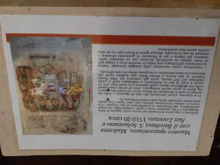 Pannello illustrativo - Chiesa di San Gottardo a Camino