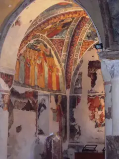 Scorcio sulla volta - Chiesa di San Giovanni Battista a Caraglio