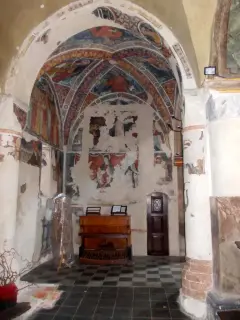 Scorcio sulla volta - Chiesa di San Giovanni Battista a Caraglio