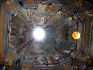Cupola - Cappella della Madonna del Castello a Caraglio