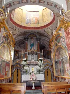 Ala sinistra, cappella antic - Cappella della Madonna del Castello a Caraglio