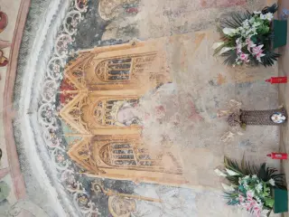 Madonna col Bambino - Cappella di San Bernardo e Mauro a Valgrana