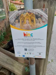 Pannello illustrativo - Cappella di San Bernardo e Mauro a Valgrana