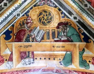 Dottori della chiesa - Cappella di San Bernardo e Mauro a Valgrana