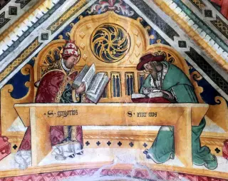 Dottori della chiesa - Cappella di San Bernardo e Mauro a Valgrana