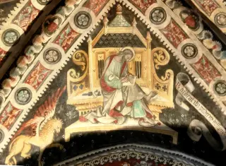 Affreschi - Abbazia o Parrocchiale di San Pietro in Vincoli a Villar San Costanzo