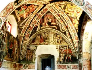 Affreschi - Abbazia o Parrocchiale di San Pietro in Vincoli a Villar San Costanzo