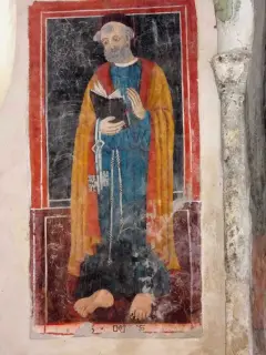 Navata destra, fondo san Pietro - Chiesa di San Pietro o San Peyre a Stroppo