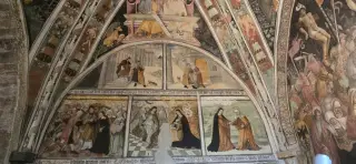 Affreschi della Vita di Maria - Parrocchiale di Santa Maria Assunta a ElvaFrazione Serre