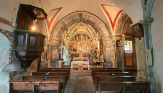 Interno - Parrocchiale di Santa Maria Assunta a ElvaFrazione Serre