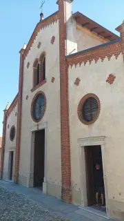Facciata - Parrocchiale di San Vittore a Agrate Conturbia