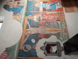 Affreschi - Parrocchiale di San Vittore a Agrate Conturbia