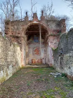 Resti dell'interno - Oratorio di San Clemente a Barengo